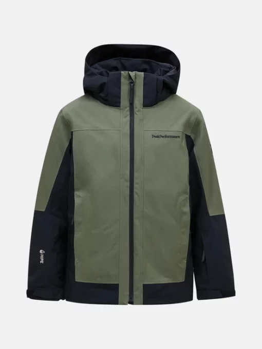 Peak Performance Rider 2L Insulated Shell Jacket Junior Pine Needle