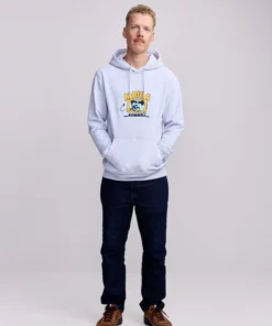 Makia x Kummeli Kyllä lähtee Hooded Sweatshirt Grey