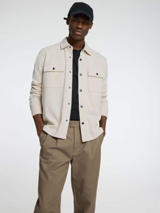 Selected Homme Jackie Sweat Jacket  Oatmeal