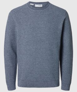 Selected Homme Ross Crew Neck Knit Oceana