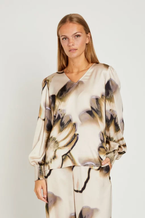 Rue de Femme Naya Blouse Vaniica Cream