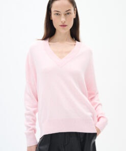 InWear Foster V-neck Pale Pink Melange