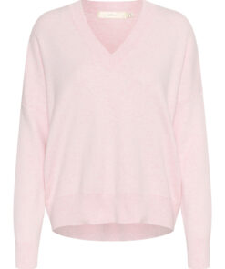 InWear Foster V-neck Pale Pink Melange