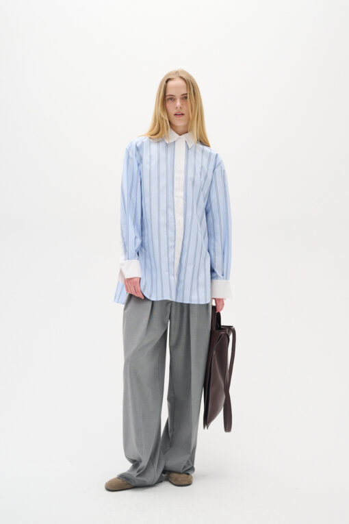 InWear Mylee Collar Shirt Aqua Blue