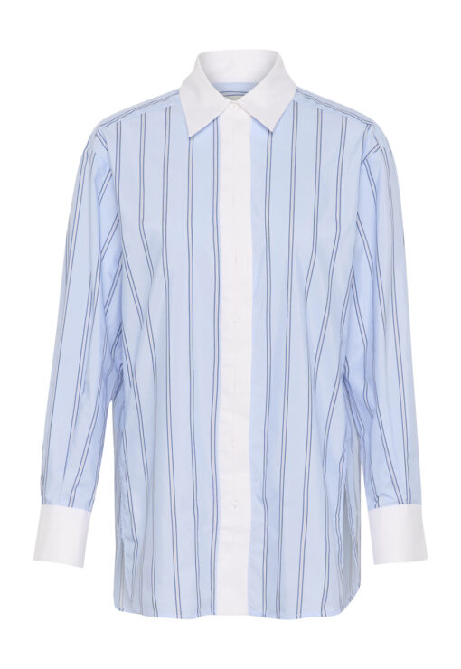 InWear Mylee Collar Shirt Aqua Blue
