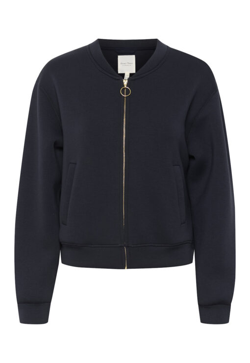Part Two Parmona Sweatshirt Jacket Dark Navy