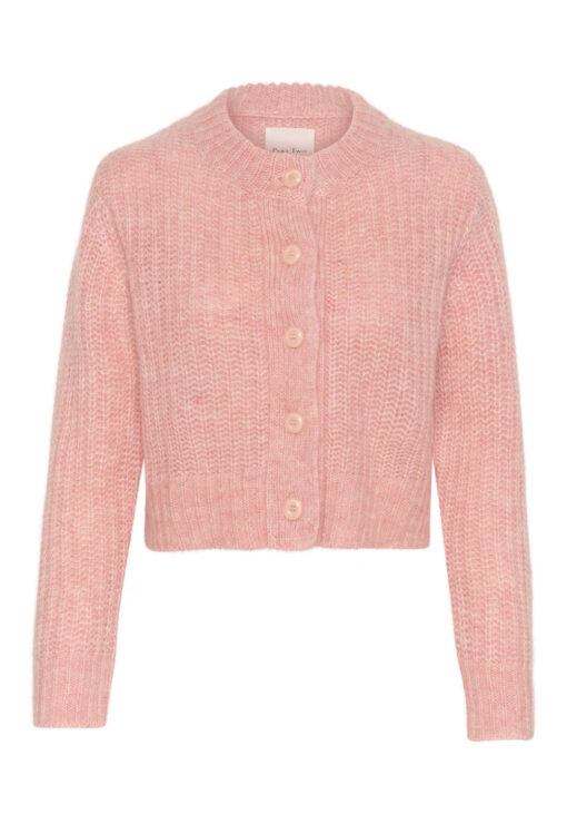 Part Two Pirette Cardigan Peaches N' Cream Melange