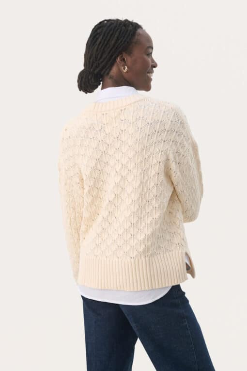 Part Two Piaclara Pullover Whitecap Gray