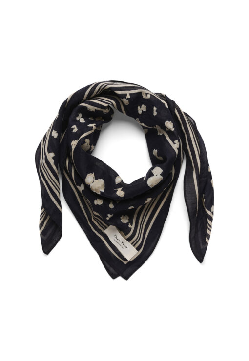 Part Two Phi Scarf Multi Blurred Flower
