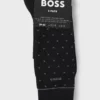 Boss 2PR Dots Bamsoo Socks Black