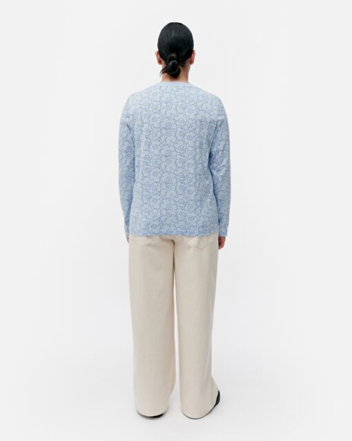 Marimekko Sekunti Piirto Unikko Shirt Light Blue