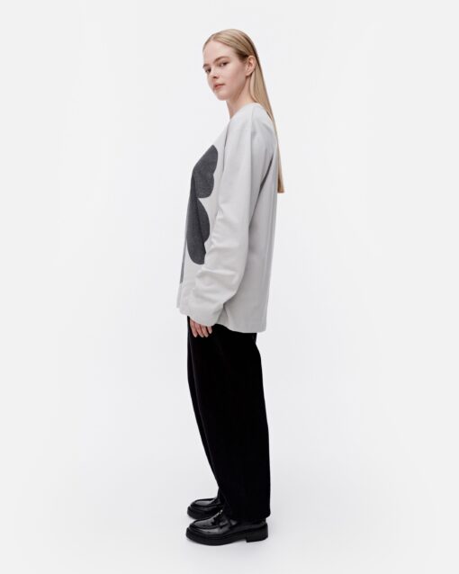 Marimekko  Biitti Unikko Placement Kioski Shirt Light Grey/Black