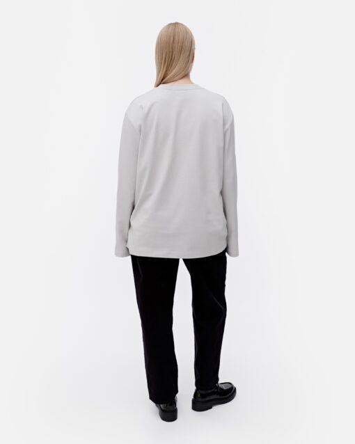 Marimekko  Biitti Unikko Placement Kioski Shirt Light Grey/Black