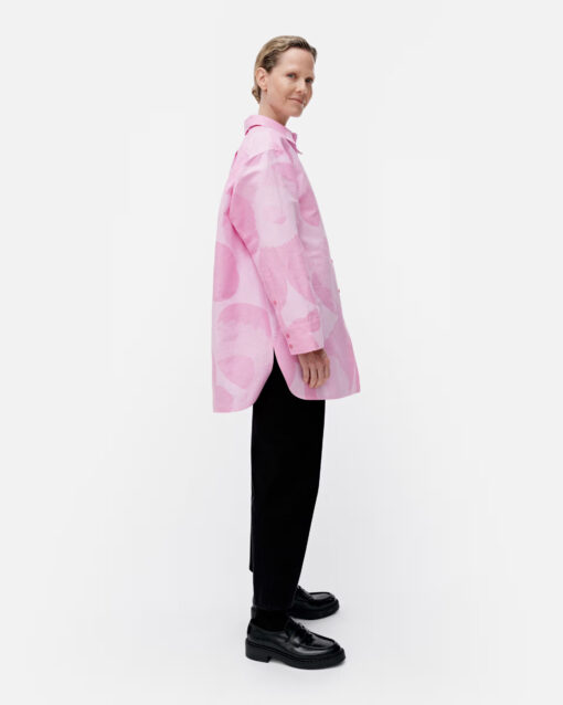 Marimekko Heitto Unikko Shirt Pink