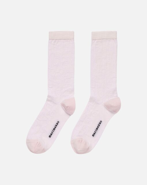 Marimekko Sissi Piirto Unikko Socks Light Pink