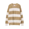 Makia Woman Rimini Knit Beige/White
