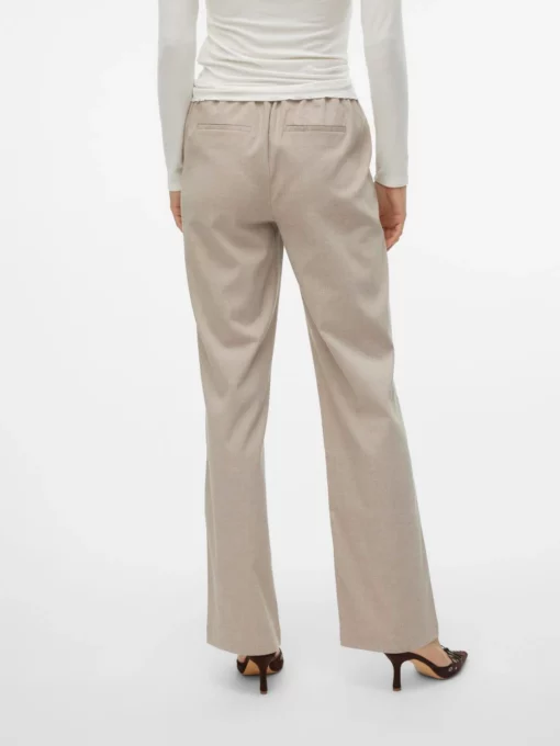 Vero Moda maya Goody Straight Tailor Pants Silver Mink