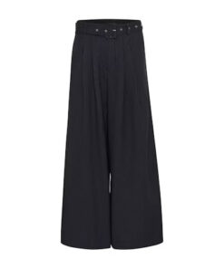 My Essential Wardrobe VittaMW Trousers Dark Sapphire Blue W. stripe