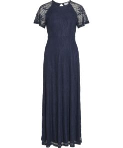 Vila Femma Lace Dress Navy Blazer