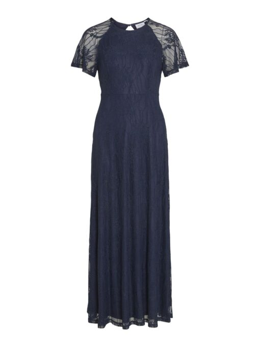 Vila Femma Lace Dress Navy Blazer