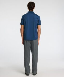 Selected Homme Fave Zip Polo Oceana
