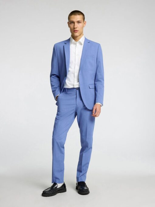 Selected Homme Liam Flex Blazer Light Blue