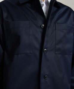 Selected Homme Scott Twill Formal Overshirt Sky Captain