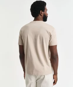 Gant Shield SS T-shirt Dry Sand