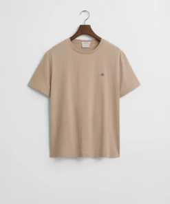 Gant Shield SS T-shirt Dry Sand