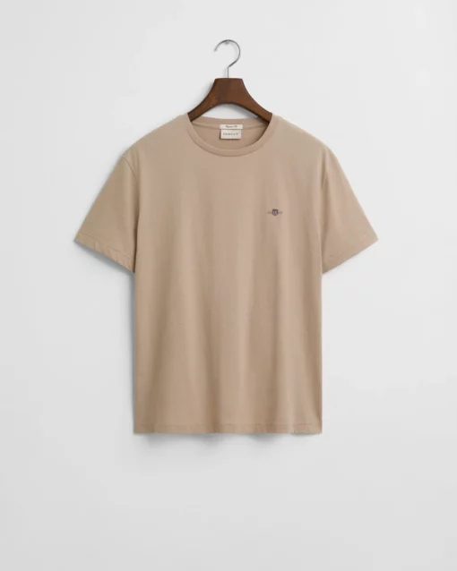 Gant Shield SS T-shirt Dry Sand