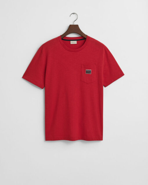 Gant Pocket T-shirt Ruby Red