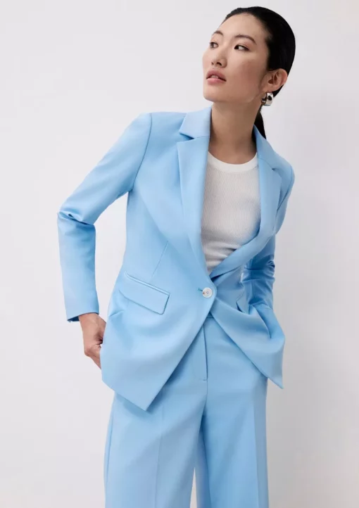 Comma, Blazer Pale Blue
