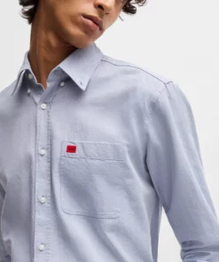 Hugo Evito Shirt Light Blue
