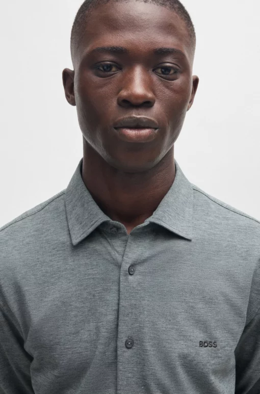 Boss Mysoft Shirt Grey