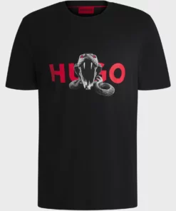 Hugo Deyladec Oversized T-shirt Black