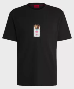 Hugo Dilesses T-shirt Black