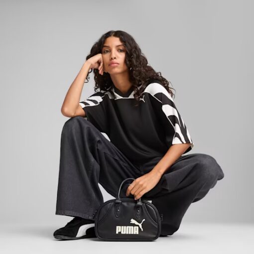 FUTURE.PUMA.ARCHIVE Relaxed Football Jersey Unisex T-shirt Black