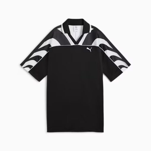 FUTURE.PUMA.ARCHIVE Relaxed Football Jersey Unisex T-shirt Black