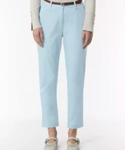 Comma, 7/8 Trousers Pale Blue