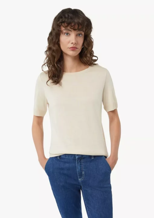 Comma, T-shirt Beige