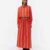 Marimekko  Buklee Puhveli Skirt Red