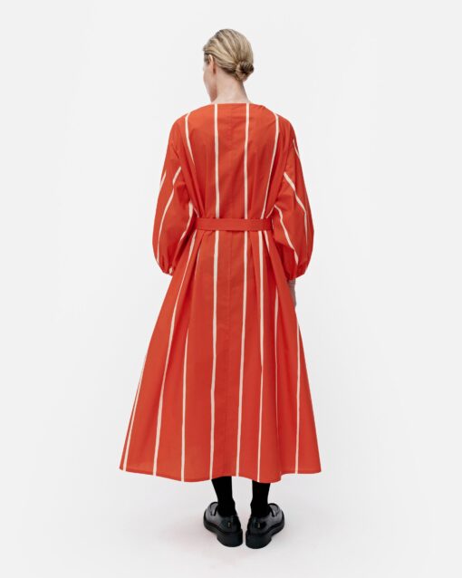 Marimekko Blomma Puhveli Dress Red