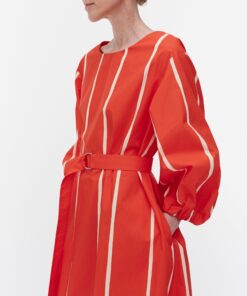 Marimekko Blomma Puhveli Dress Red