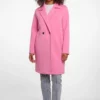 Rino & Pelle Danja Bouble Breasted Coat Bright Pink