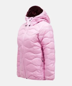 Peak Performance Helium Down Hood Jacket Women Morning Dew/Obscure