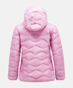 Peak Performance Helium Down Hood Jacket Women Morning Dew/Obscure