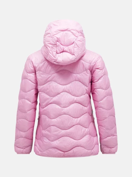Peak Performance Helium Down Hood Jacket Women Morning Dew/Obscure