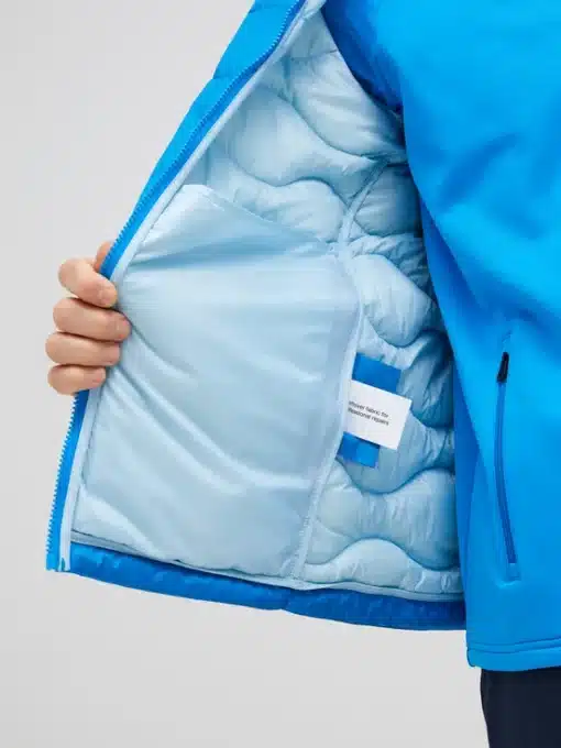Peak Performance Helium Utility Down Hood Men Brilliant Blue/Sunny Adventure