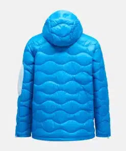 Peak Performance Helium Utility Down Hood Men Brilliant Blue/Sunny Adventure