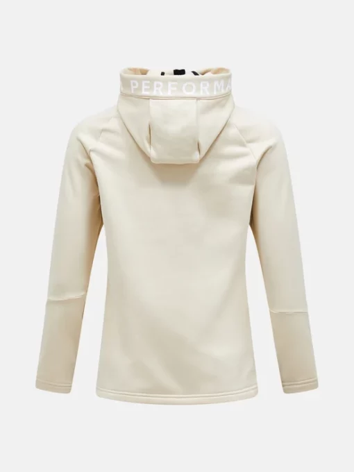 Peak Performance Rider Zip Hood Women Sand Fog